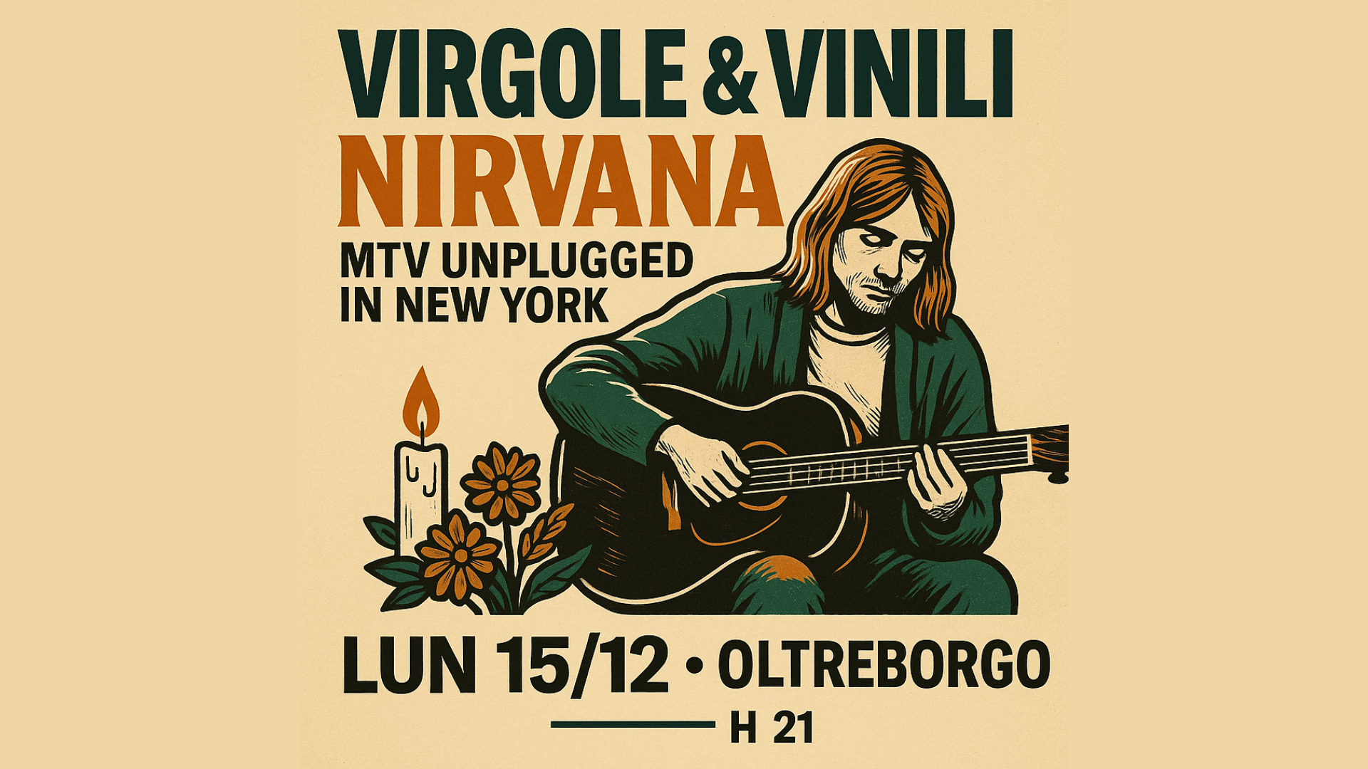Hero poster: Virgole & Vinili — Nirvana MTV Unplugged in New York