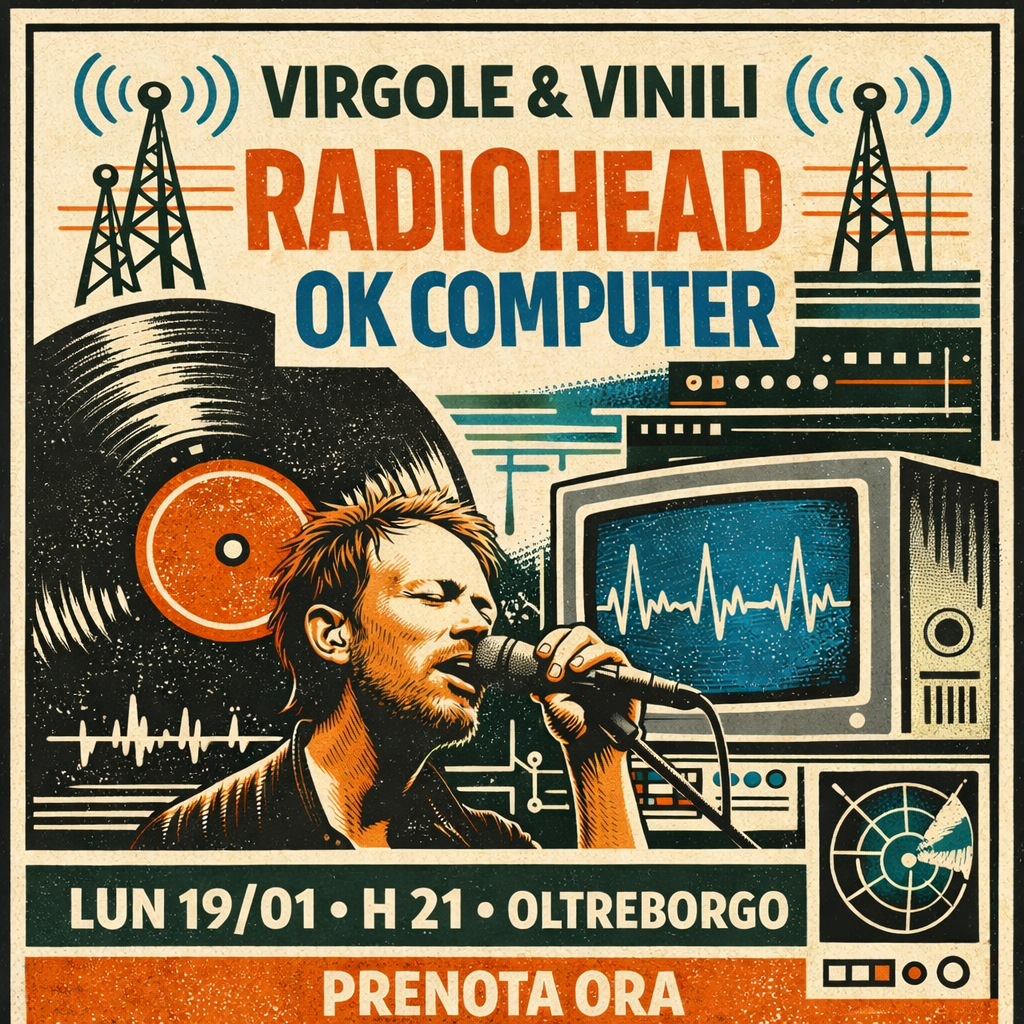 Poster quadrato — Radiohead: OK Computer